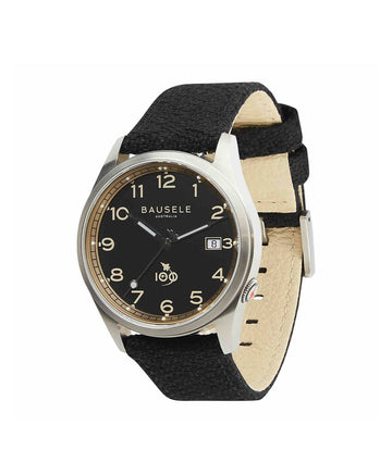 Bausele Airfield II - Black - 40mm